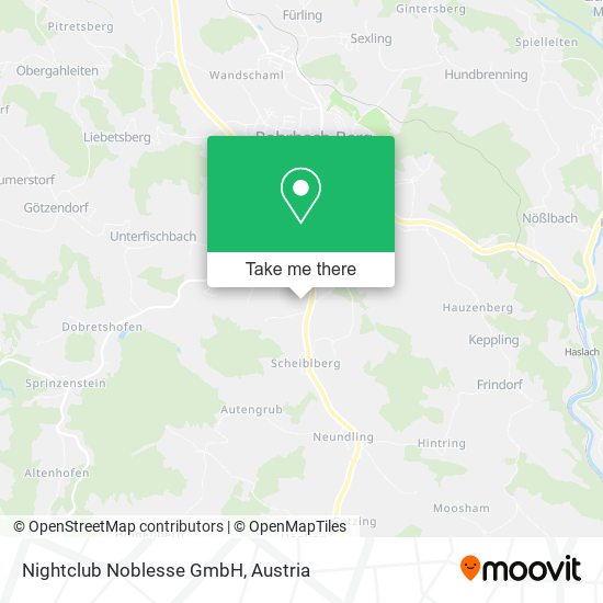 Nightclub Noblesse GmbH map