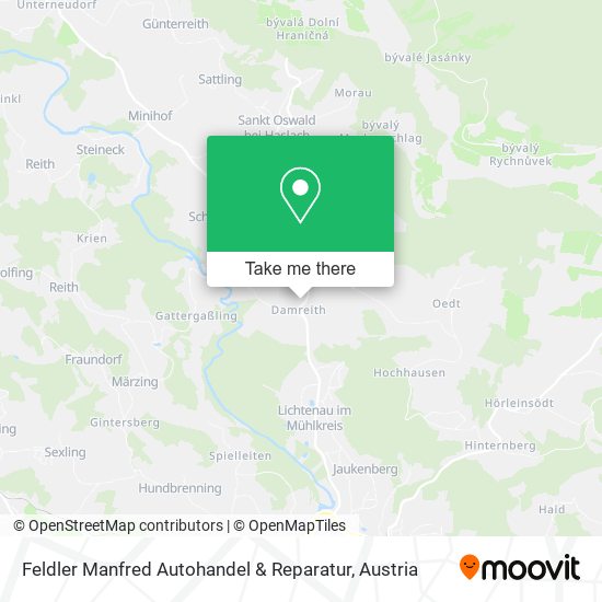 Feldler Manfred Autohandel & Reparatur map