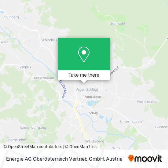 Energie AG Oberösterreich Vertrieb GmbH map