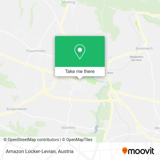 Amazon Locker-Levian map