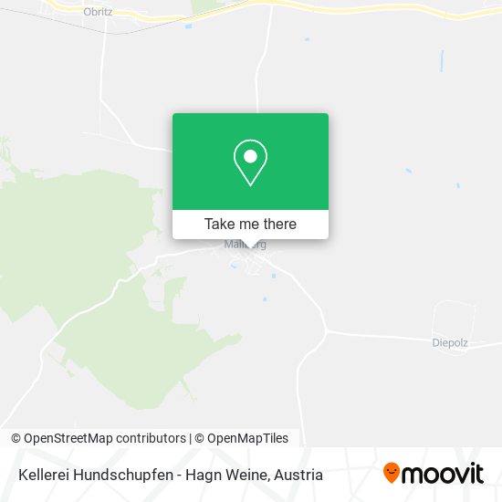 Kellerei Hundschupfen - Hagn Weine map