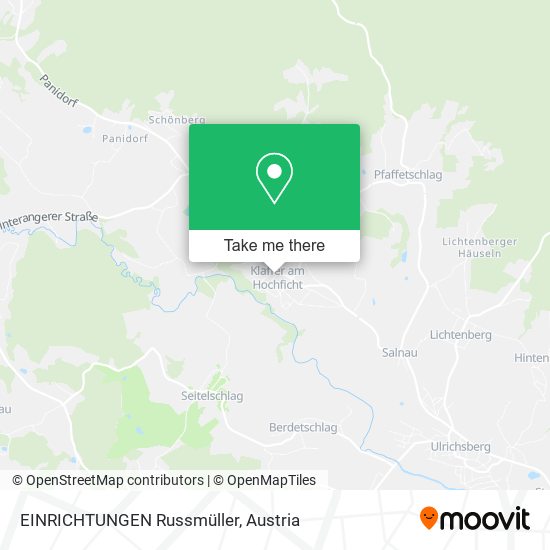 EINRICHTUNGEN Russmüller map