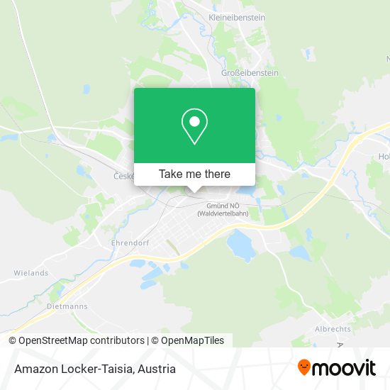 Amazon Locker-Taisia map