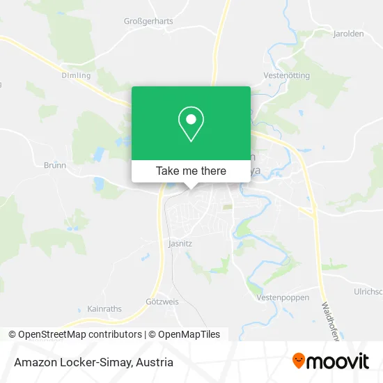Amazon Locker-Simay map
