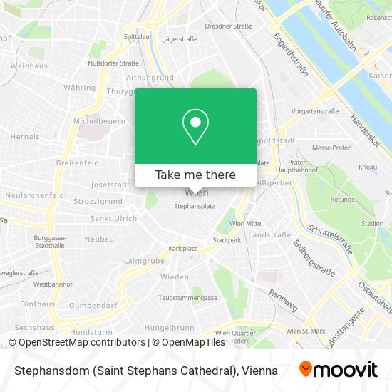 Stephansdom (Saint Stephans Cathedral) map