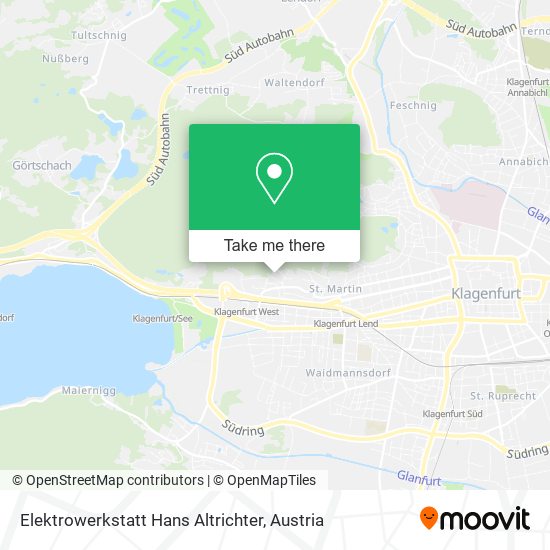 Elektrowerkstatt Hans Altrichter map