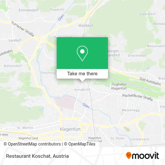 Restaurant Koschat map