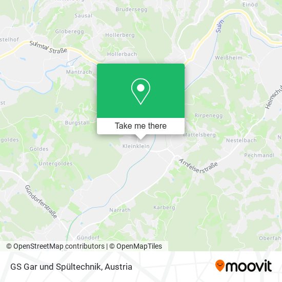 GS Gar und Spültechnik map