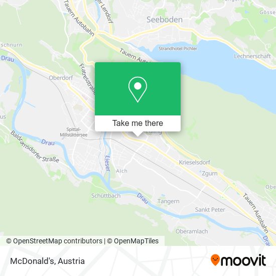 McDonald's map