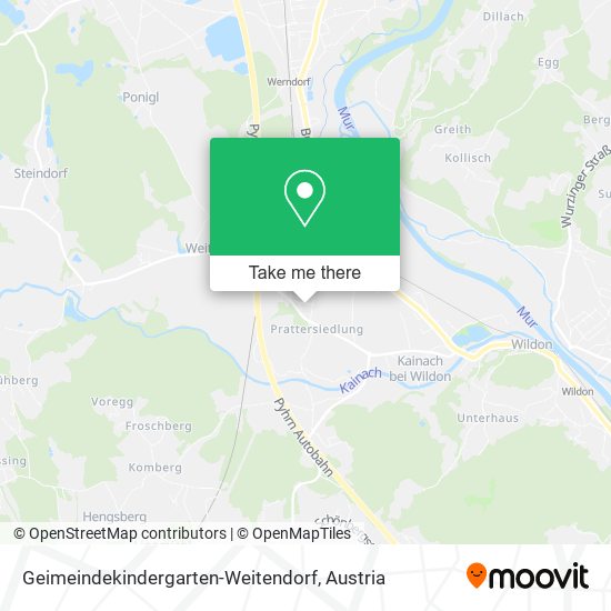 Geimeindekindergarten-Weitendorf map