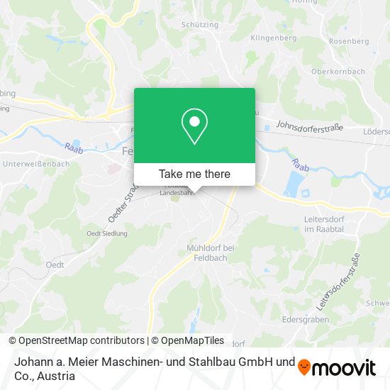 Johann a. Meier Maschinen- und Stahlbau GmbH und Co. map