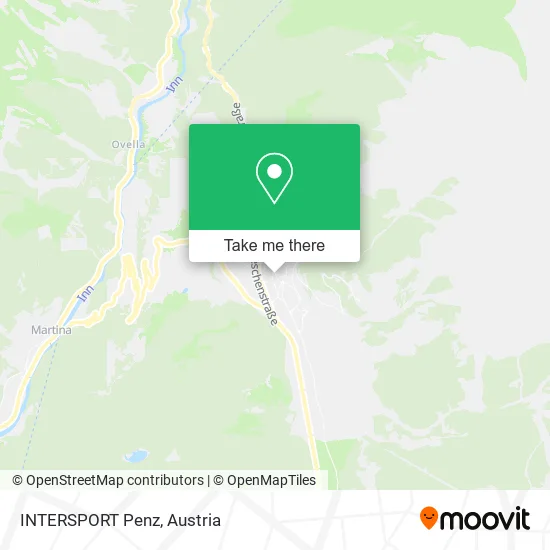 INTERSPORT Penz map