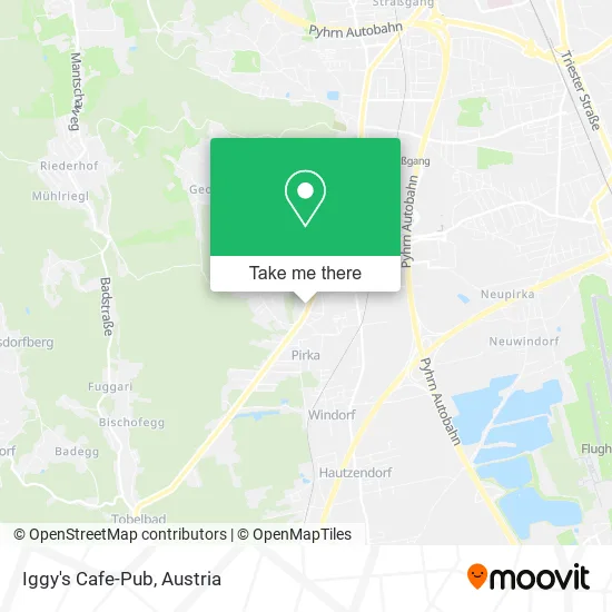 Iggy's Cafe-Pub map