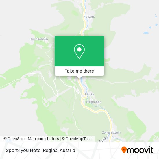 Sport4you Hotel Regina map