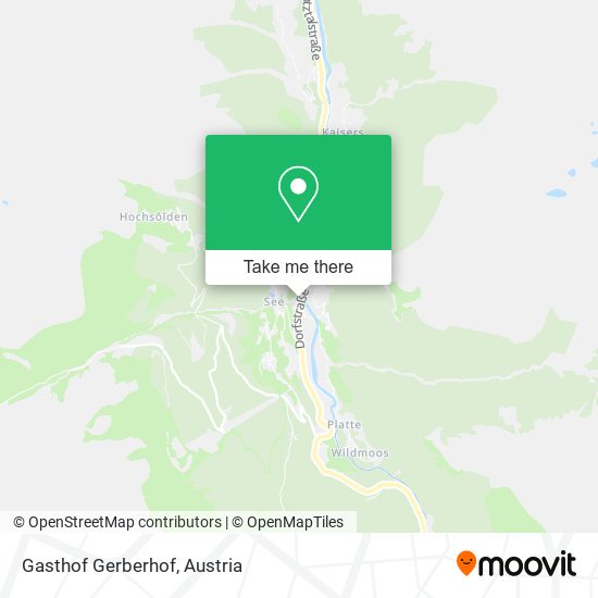 Gasthof Gerberhof map