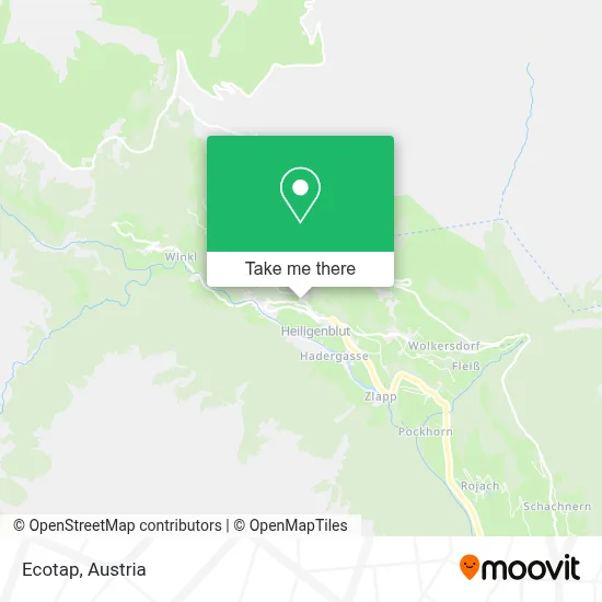 Ecotap map