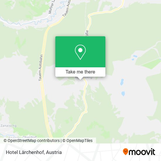 Hotel Lärchenhof map