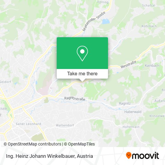 Ing. Heinz Johann Winkelbauer map