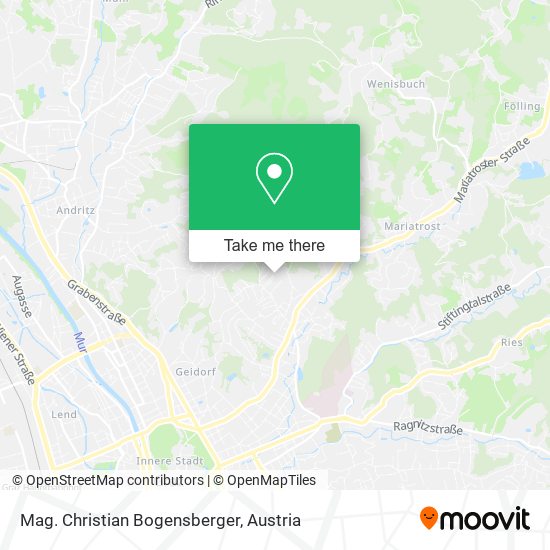 Mag. Christian Bogensberger map