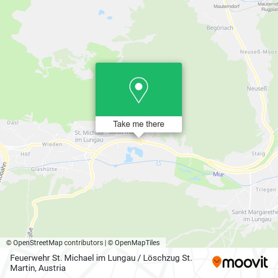 Feuerwehr St. Michael im Lungau / Löschzug St. Martin map