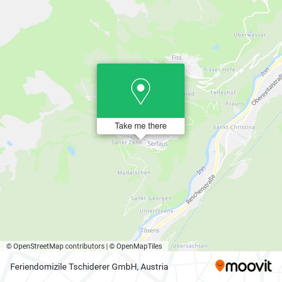 Feriendomizile Tschiderer GmbH map