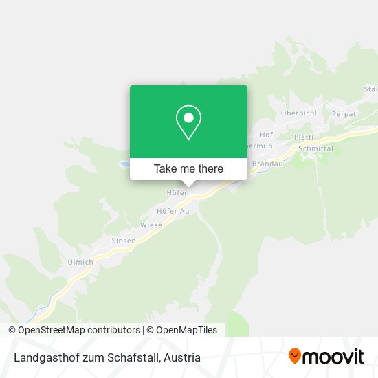 Landgasthof zum Schafstall map