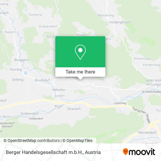 Berger Handelsgesellschaft m.b.H. map