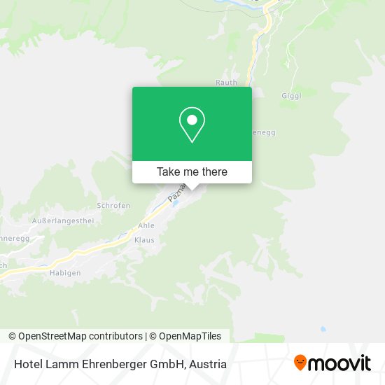 Hotel Lamm Ehrenberger GmbH map