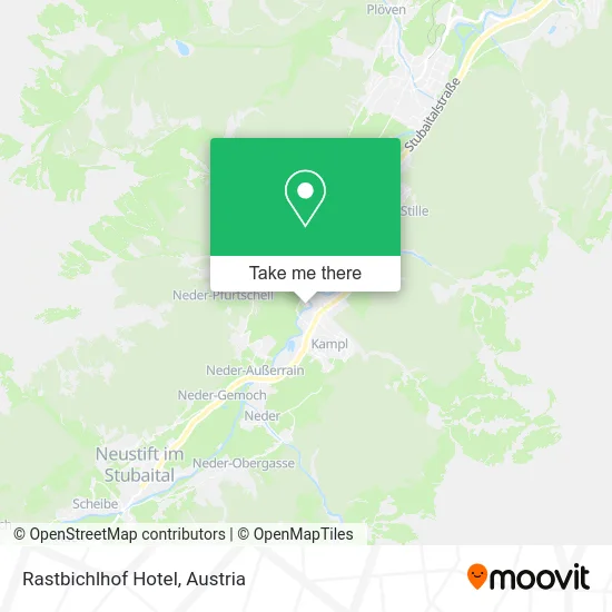 Rastbichlhof Hotel map