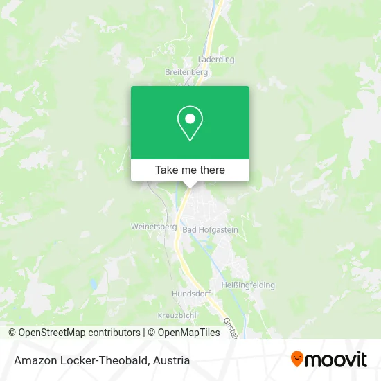 Amazon Locker-Theobald map