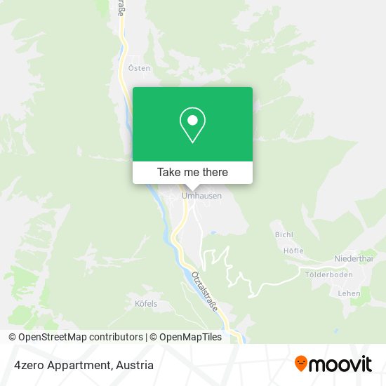 4zero Appartment map