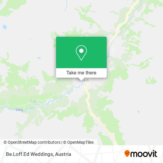 Be.Loff.Ed Weddings map