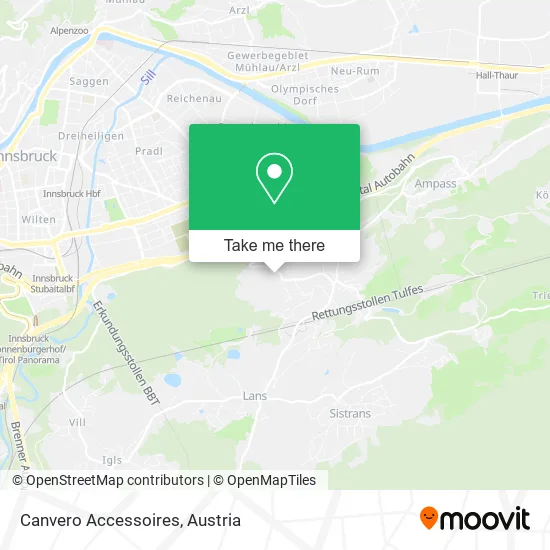 Canvero Accessoires map