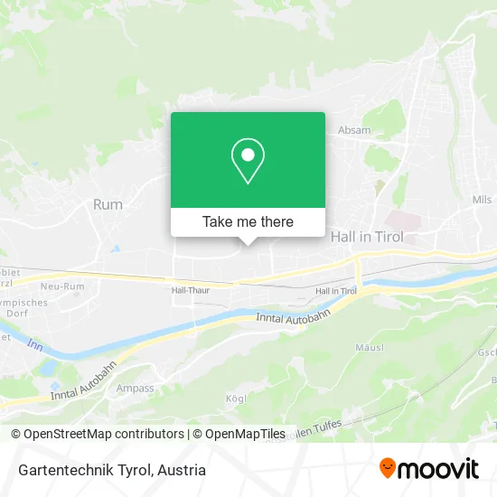 Gartentechnik Tyrol map