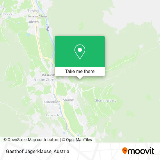 Gasthof Jägerklause map
