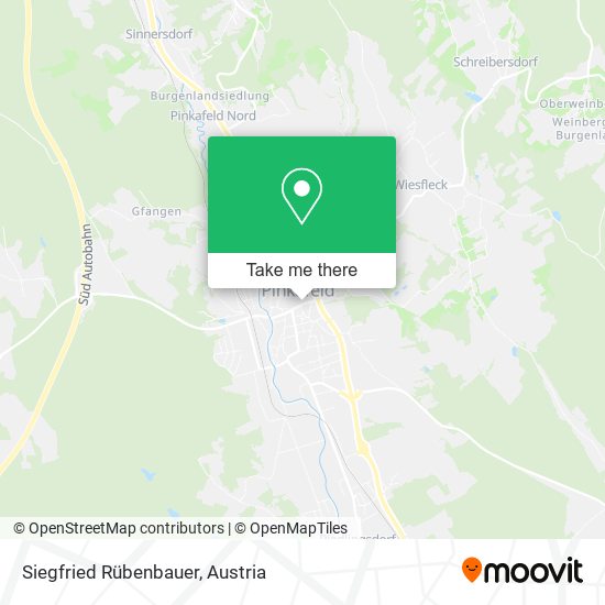 Siegfried Rübenbauer map