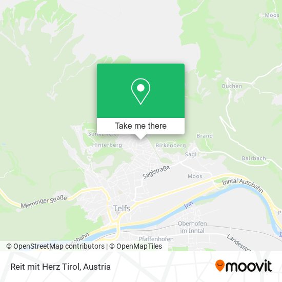 Reit mit Herz Tirol map