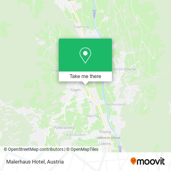 Malerhaus Hotel map