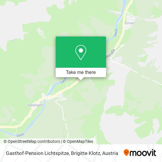 Gasthof-Pension Lichtspitze, Brigitte Klotz map