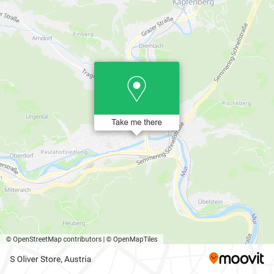 S Oliver Store map