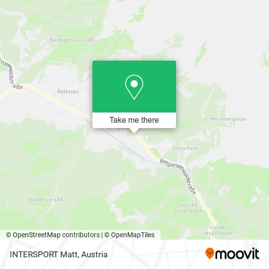 INTERSPORT Matt map