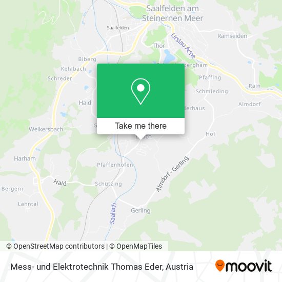 Mess- und Elektrotechnik Thomas Eder map