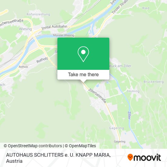 AUTOHAUS SCHLITTERS e. U. KNAPP MARIA map