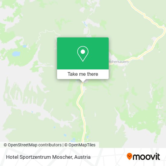 Hotel Sportzentrum Moscher map