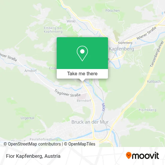 Fior Kapfenberg map