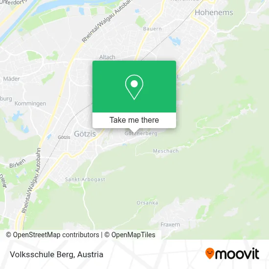 Volksschule Berg map