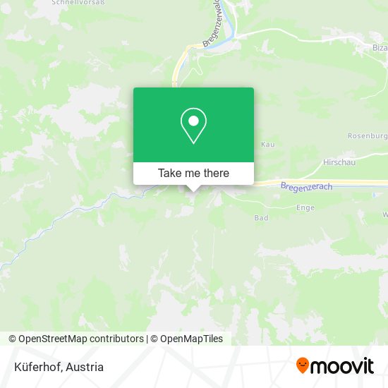 Küferhof map
