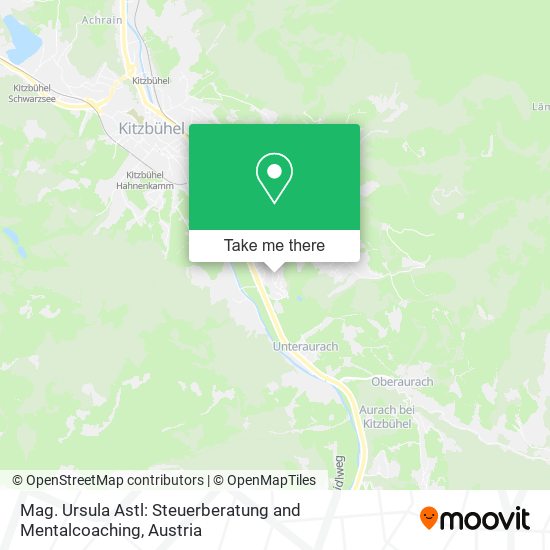 Mag. Ursula Astl: Steuerberatung and Mentalcoaching map