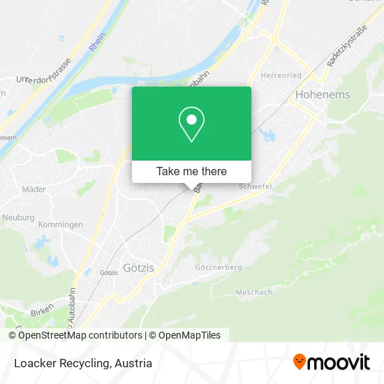 Loacker Recycling map