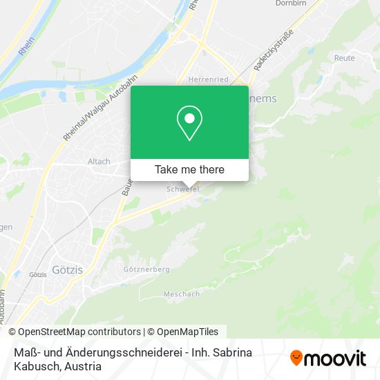 Maß- und Änderungsschneiderei - Inh. Sabrina Kabusch map